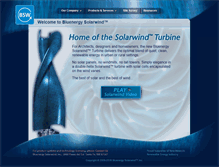 Tablet Screenshot of bluenergyusa.com